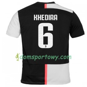 Koszulka Juventus KHEDIRA 6 Domowe Koszulki Piłkarskie 2019-2020 Krótki Rękaw